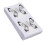 100 Pcs Nail Forms Horseshoe Butterfly Square Art Guide Sticker 3
