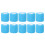 (Sky Blue) 10Pcs Self Adhesive Elastic Bandage Multifunctional Sky Blue 1