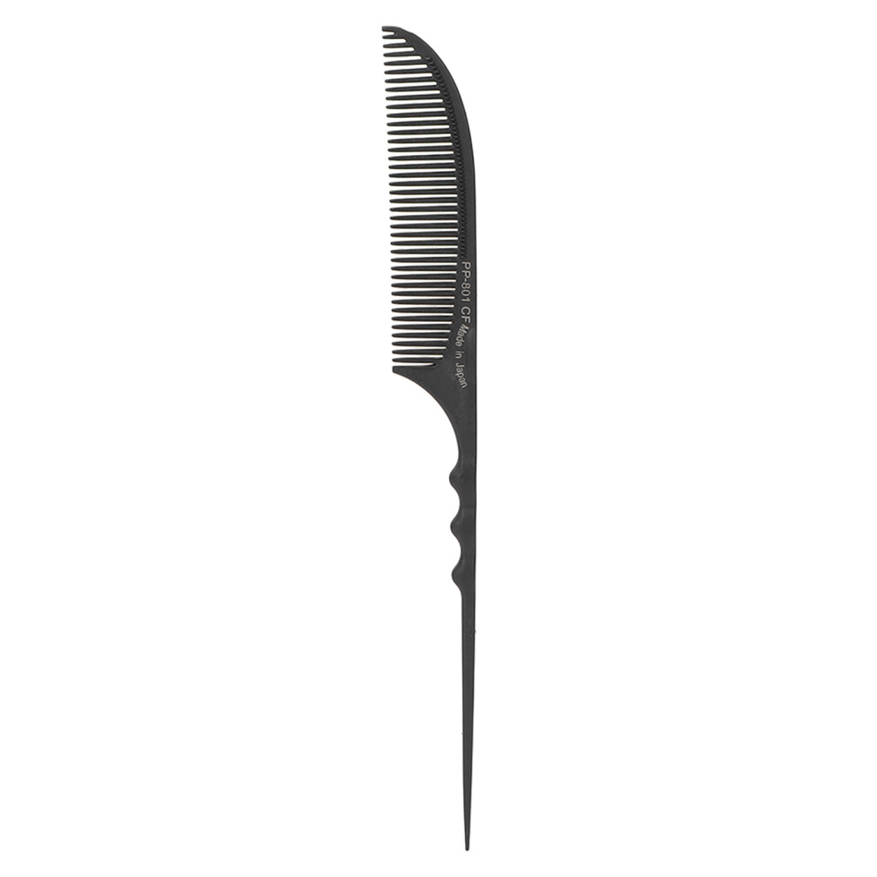 Unisex (Pp-801) Tail Comb Heat Resistant Salon Comb Blackpp-804