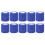 (Dark Blue) 10Pcs Self Adhesive Elastic Bandage Multifunctional Sky Blue 1