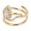 (3054 Gold) Strassnagelring Gold Damen 5