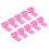 (Pink) 10 Pz Benda Elastica Autoadesiva Antiscivolo Amortizzata Rosa 5