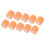 (Orange) 10 Pz Benda Elastica Autoadesiva Antiscivolo Amortizzata Rosa 2