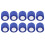 (Dark Blue) 10Pcs Self Adhesive Elastic Bandage Multifunctional Sky Blue 3