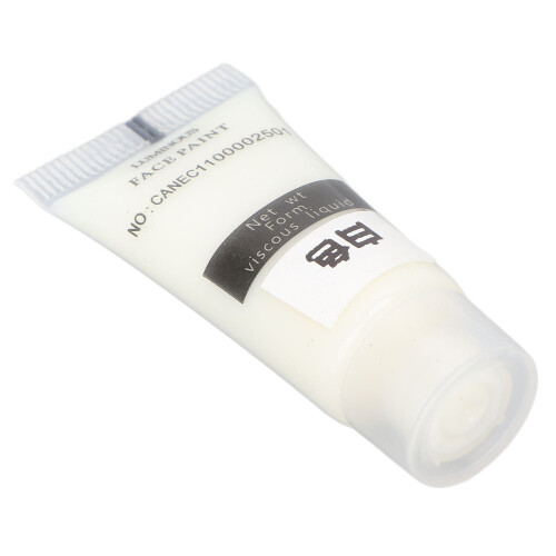 (White) Handgemalter Leuchtfarbe wasserbasiert 10g Rot 2