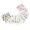 30x Schmetterlings-Nail-Sticker Wassertransfer DIY 4