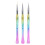 3x Nagellack-Pinsel 7/9/12mm 1
