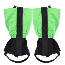 (Green) Adjustable Waterproof Windproof Children's Leg Covers Orange
