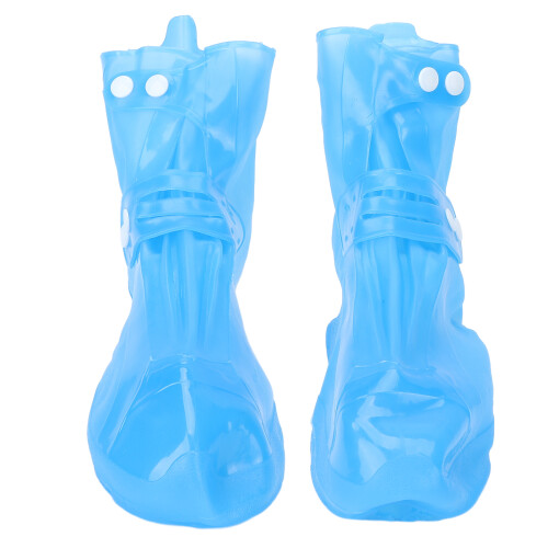 (42-43 Size) Reusable Waterproof Rain Shoe Covers 42-43
