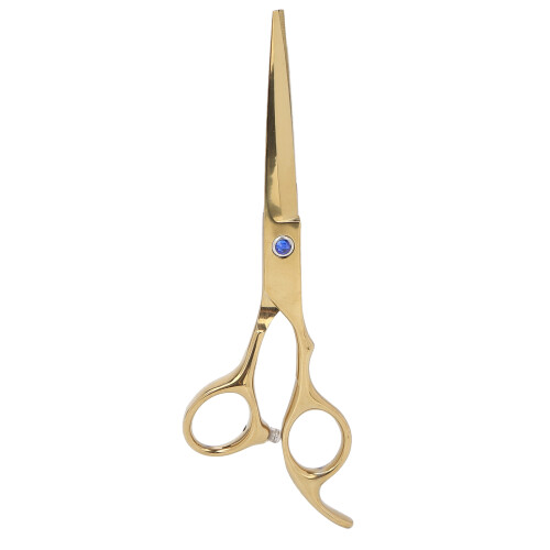 (Flat Scissors) Edelbart-Scheren Tragbar Gold Ausdünnen