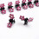 12x Strass-Haarclips Blume Kristall rutschfest 2