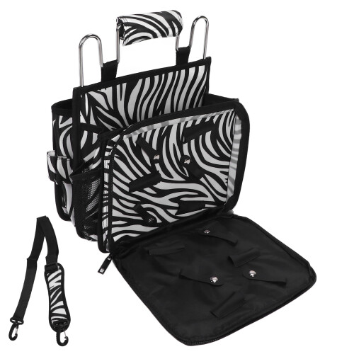 Portable Barber Bag Organizer Clippers Tools Travel Storage 2