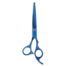 (Flat Scissors) Baardschaar RVS Dunschere Blauw