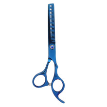 (Thinning Scissors) Baardschaar RVS Dunschere Blauw