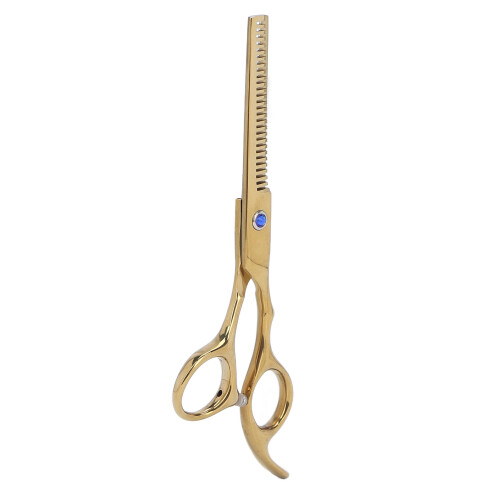 (Thinning Scissors) Edelbart-Scheren Tragbar Gold Ausdünnen 2