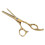 (Thinning Scissors) Edelbart-Scheren Tragbar Gold Ausdünnen 4