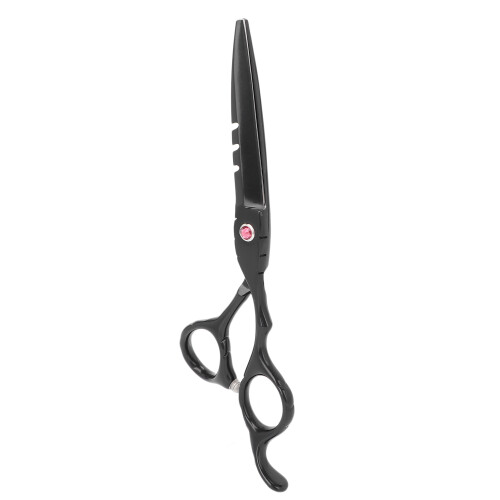 (Black) 6 Zoll Edelstahl Bart-Schere Lila 1