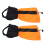 (Orange) Adjustable Waterproof Windproof Children's Leg Covers Orange 4