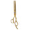 (Thinning Scissors) Edelbart-Scheren Tragbar Gold Ausdünnen 2