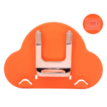 Wandhalter für Föhn platzsparend Organizer Orange