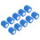 (Blue) 10Pcs Self Adhesive Elastic Bandage Multifunctional Sky Blue 3