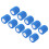 (Blue) 10Pcs Self Adhesive Elastic Bandage Multifunctional Sky Blue 4