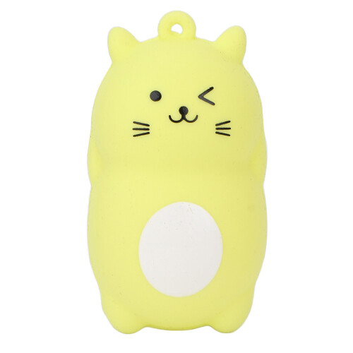 (Yellow) Silikon-Handwärmer Katze Gelb