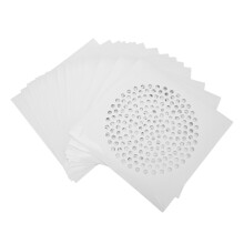 (15pcs) 15x Abflussfilter-Aufkleber Anti-Verstopfung Haarfang