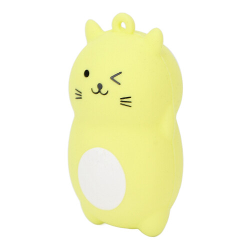 (Yellow) Silikon-Handwärmer Katze Gelb 1