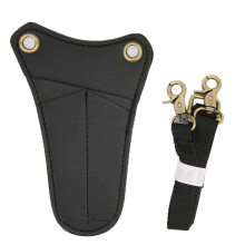 Lightweight Leather Scissors Pouch for Salon Barber Hairdressing