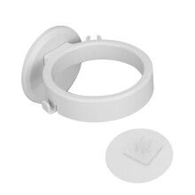 (White) Haartrocknerhalter Wandmontage Selbstklebend Platzsparend Weiß