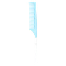 (Blue) Green Steel Pintail Rat Tail Comb for Barbershop