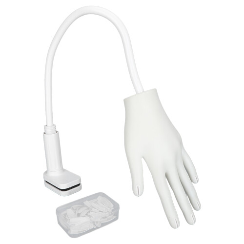 Flexibele Silicone Oefenhands voor Nagels