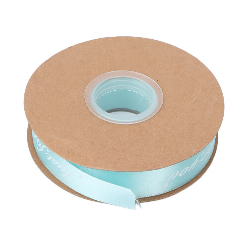 (Blue) Satijnen Lint Blauw 2,5cm x 41m