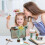 18-delig Kinder Kapsel Set Houten Knipset 5