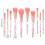 10-teiliges Kristall-Make-up-Pinselset 2