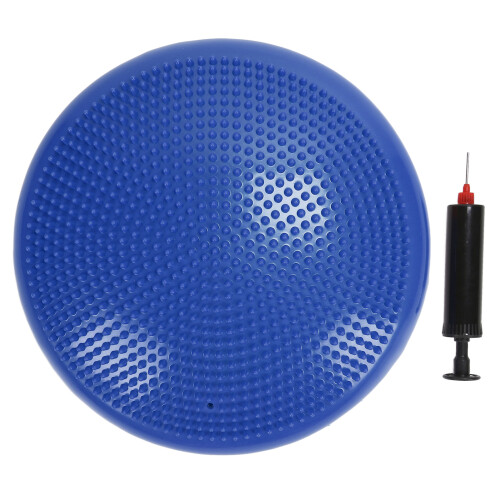 (Blue) Disco Equilibrio Yoga Massaggio Rosso