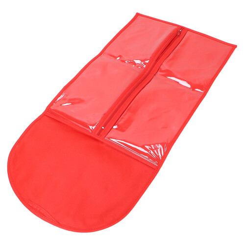 (Red) Perückenbeutel Tragbar Staubdicht Reise Lila 2