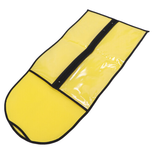 (Yellow) Perückenbeutel Tragbar Staubdicht Reise Lila 2