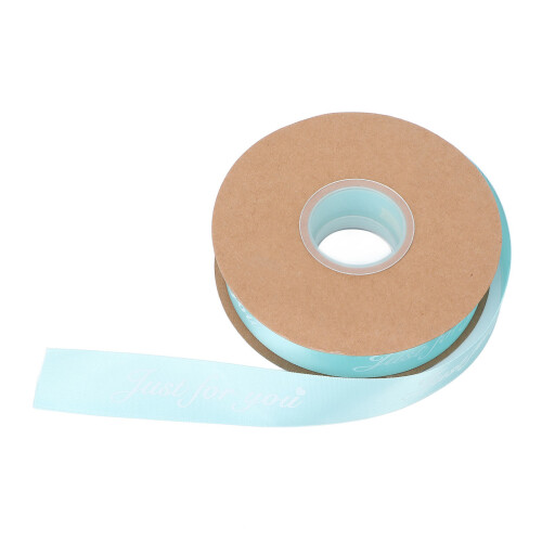 (Blue) Satijnen Lint Blauw 2,5cm x 41m 2