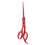 (Red) 6 Zoll Haarschere aus Edelstahl 2