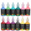 12-kleur airbrush verf 348ml 1
