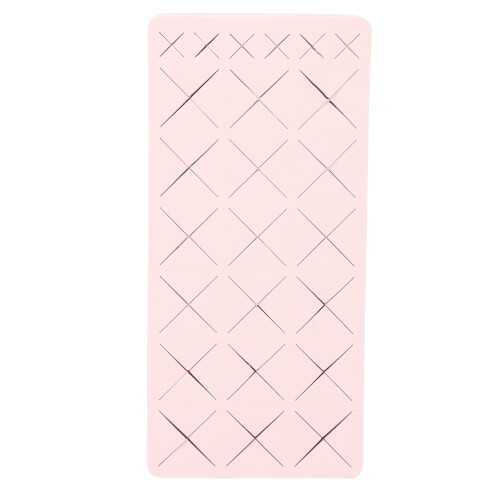 (Pink) Silikon-Lippenstift-Halterung 24-teilig Make-up Display