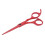 (Red) 6 Zoll Haarschere aus Edelstahl 5