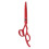 (Red) 6 Zoll Haarschere aus Edelstahl 3