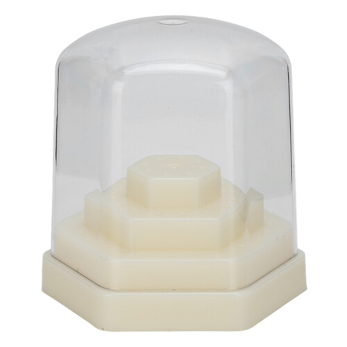 (White) 48-Gaten Nail Drill Bits Houder Opbergstandaard Wit 2