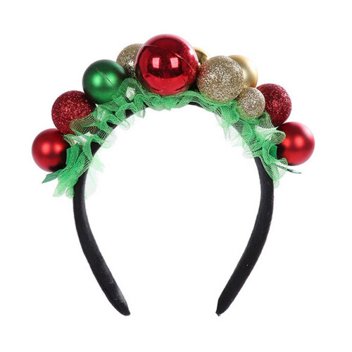 Weihnachts-Haarband mit Pailletten - Geschenk für Kinder