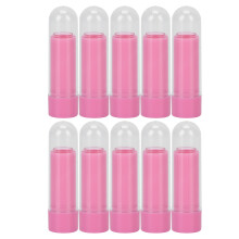 10x Vullbare Lipstick/Lipbalm Tube 9mm
