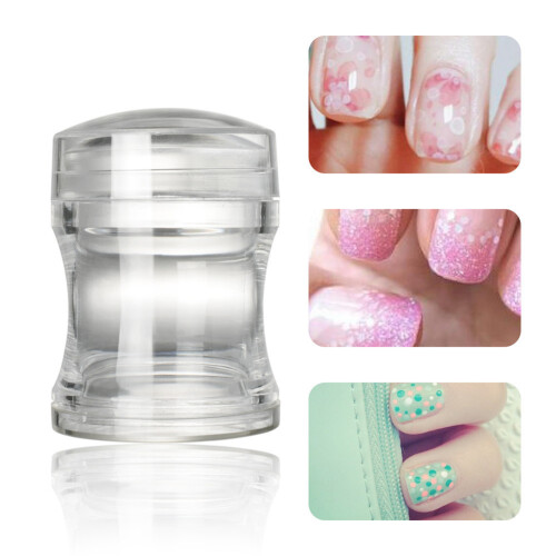 Nagelkunst-Stempel-Set DIY Transparent Silikon