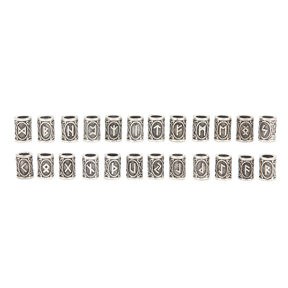 Retro Alloy Hair Braiding Beads DIY Beard Braid Decorations Men Women
